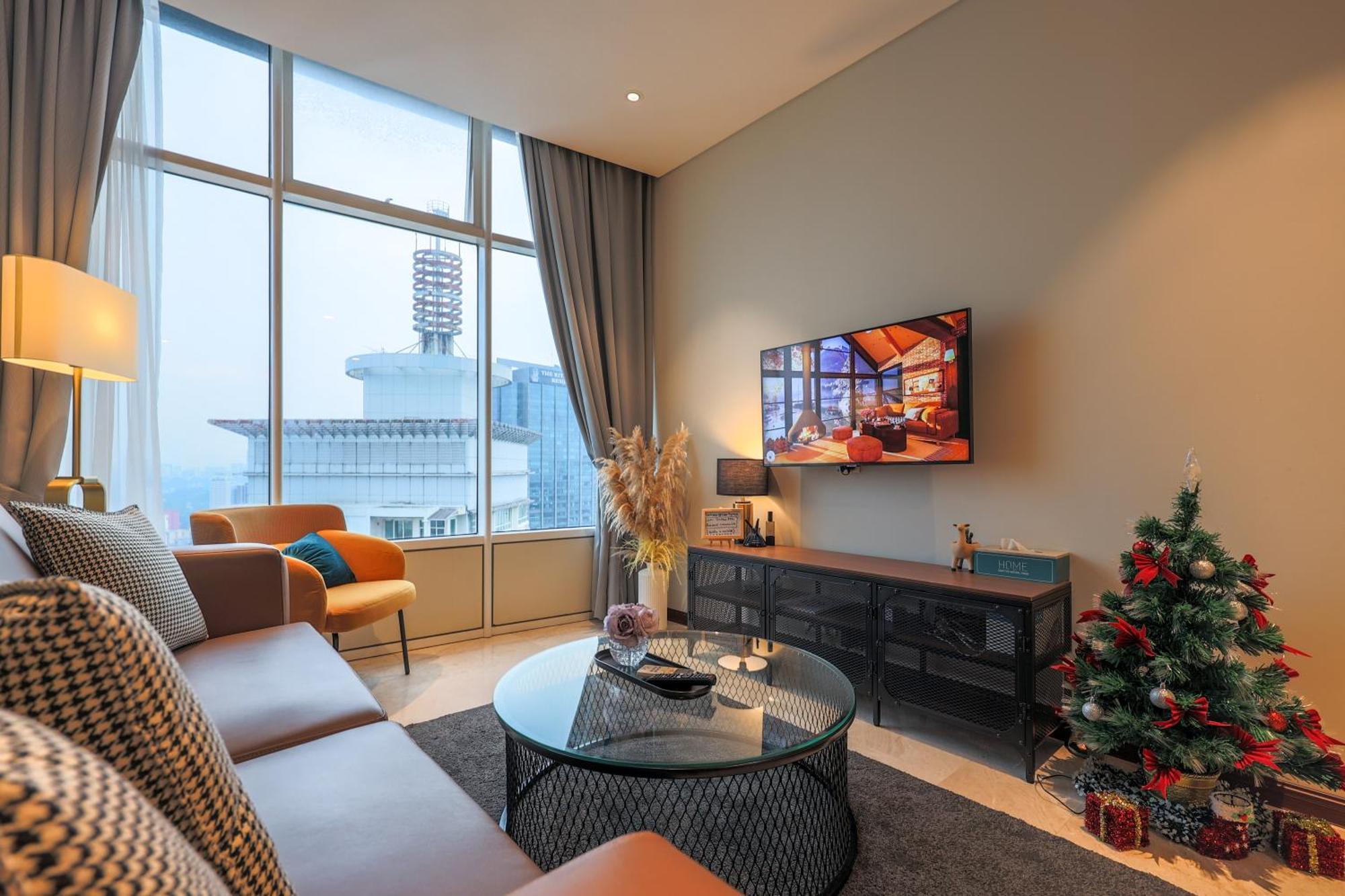 Calm Sojourn, Sky Suites Klcc Kuala Lumpur Exteriör bild